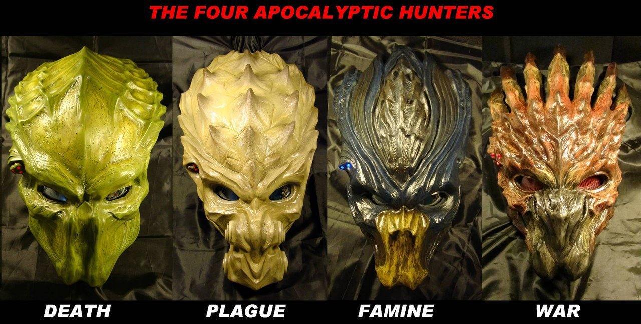 4 Horsemen of the Apocalypse Predator Set