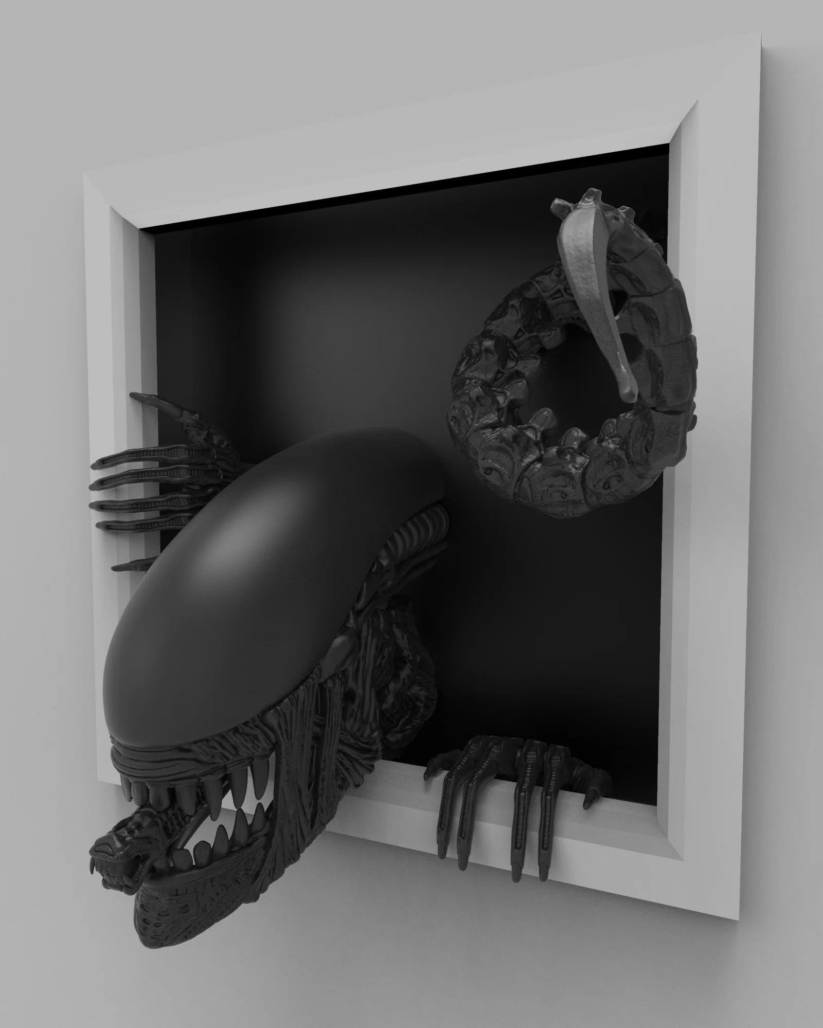 Alien in Vent Display - Image 2