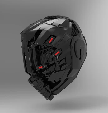 Altered Carbon Helmet STL - Image 7