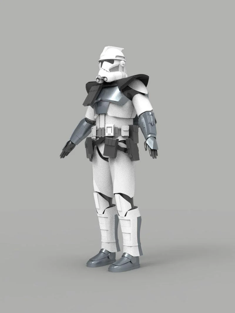 Arc Trooper Phase II Armor STL - Image 6
