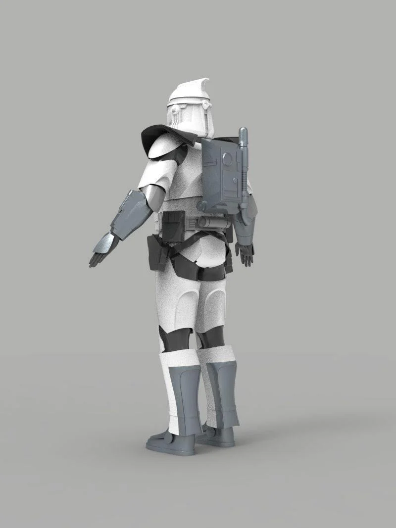 Arc Trooper Phase II Armor STL - Image 8