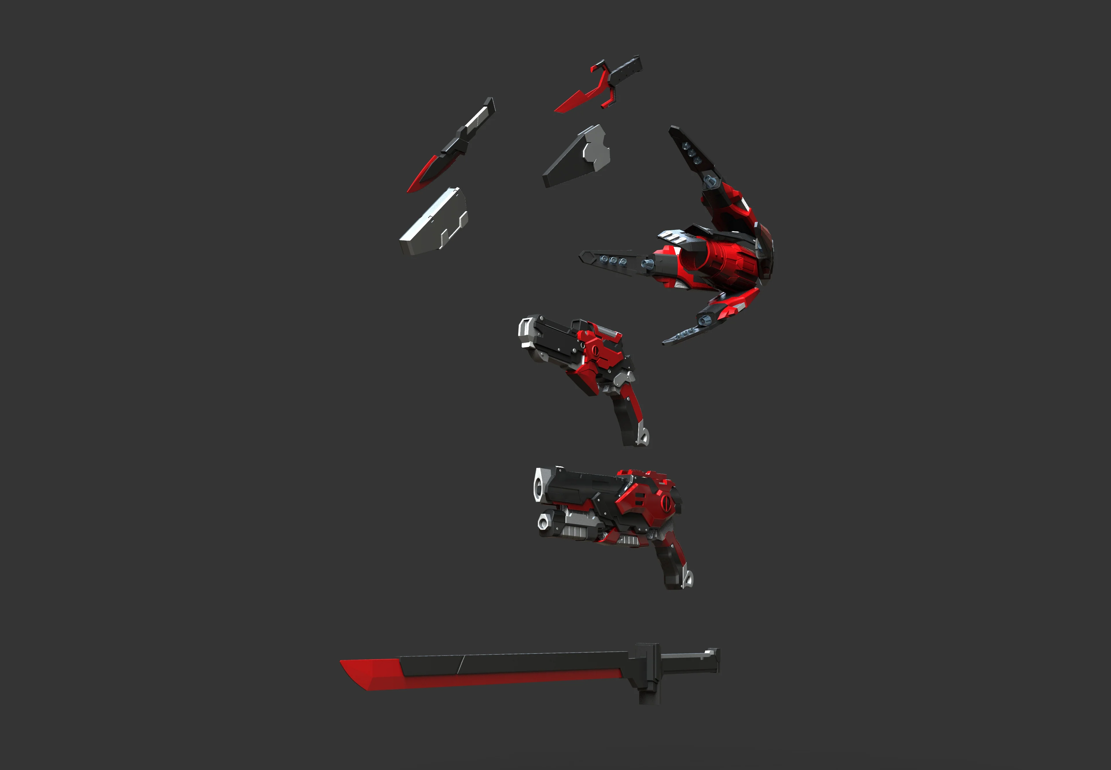 Armored Deadpool STL - Image 13