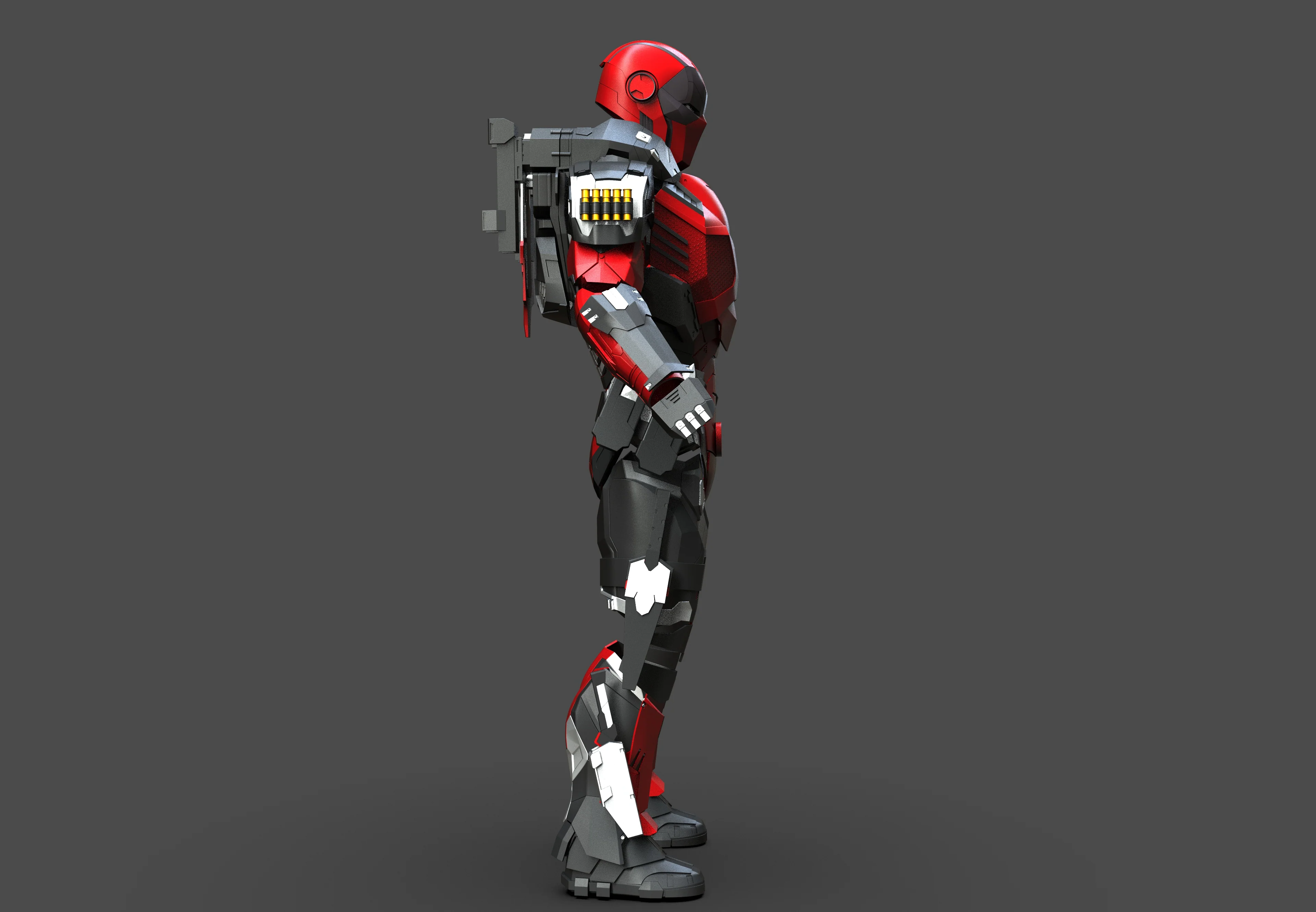Armored Deadpool STL - Image 6