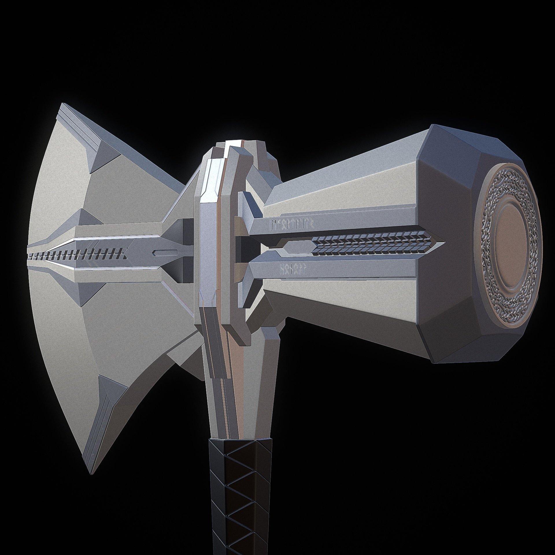Asgardian StormBreaker stl - Image 6