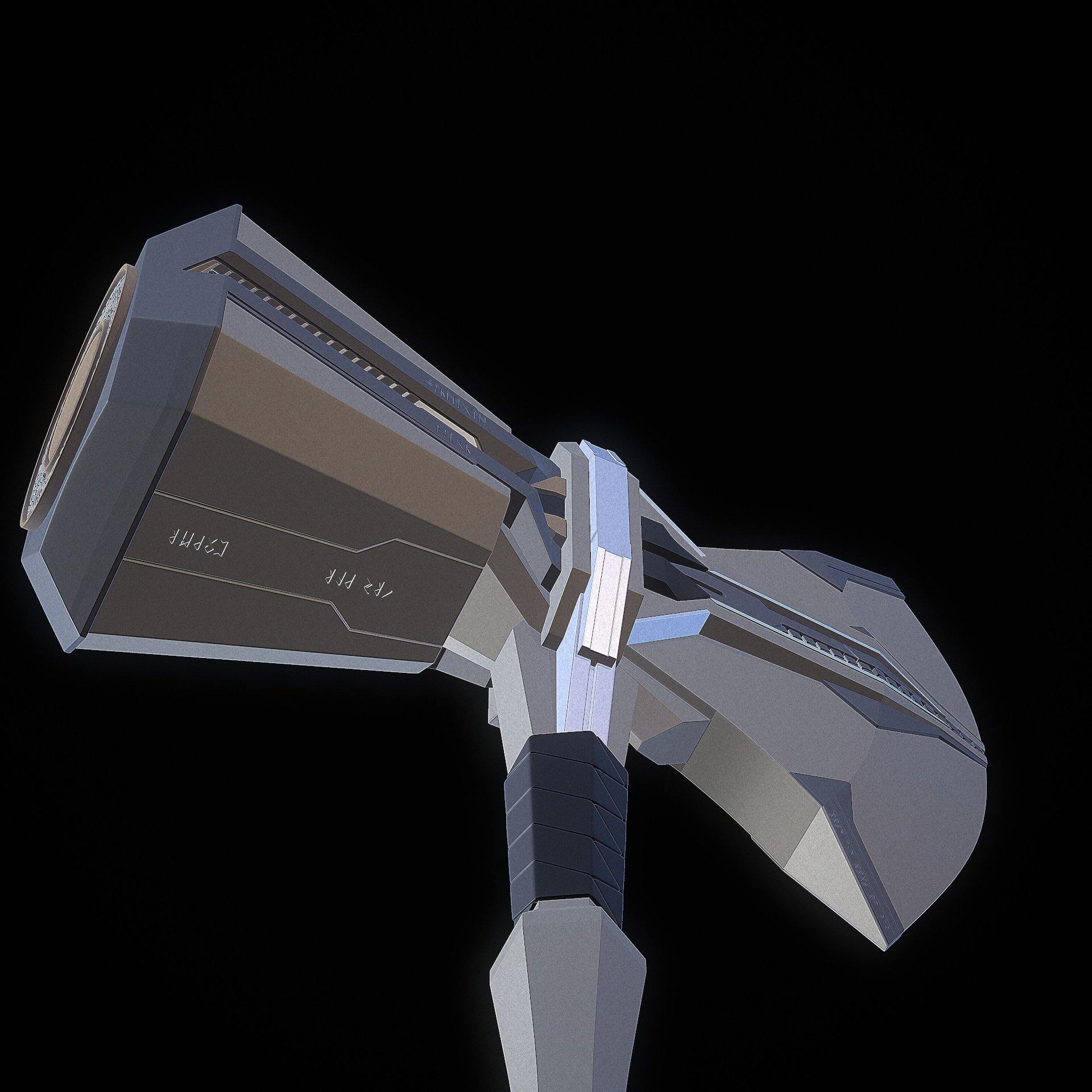 Asgardian StormBreaker stl - Image 7
