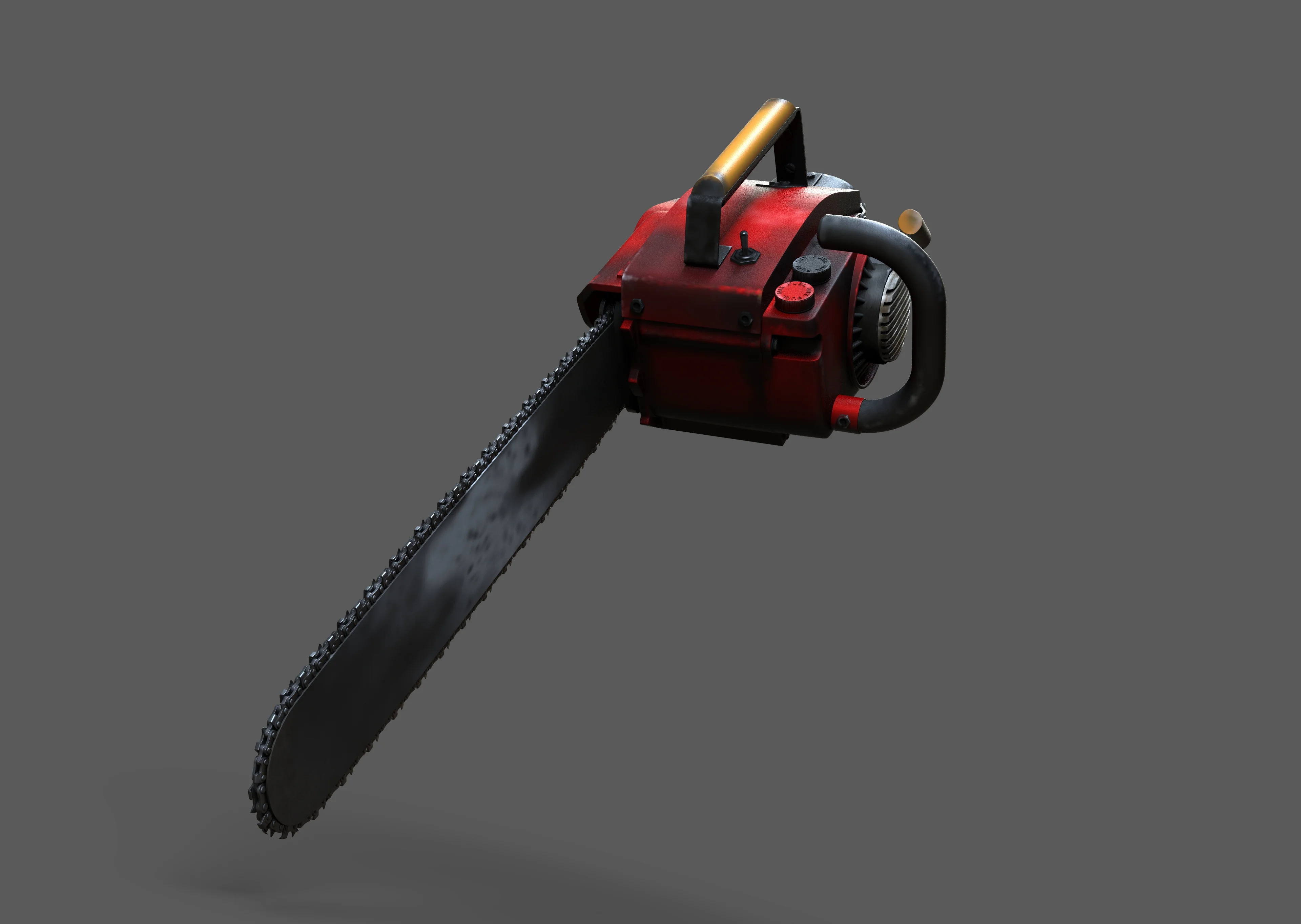 Ash Evil Dead Chainsaw STL - Image 3