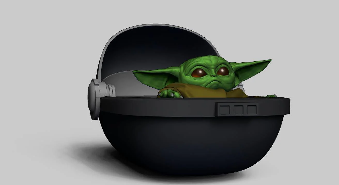 Baby Yoda stl bundle - Image 7