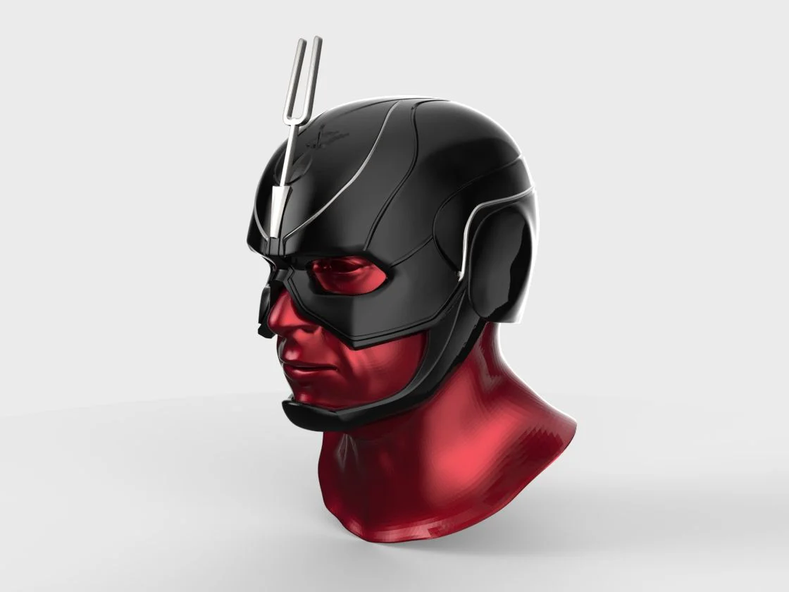 Black Bolt Mask STL - Image 7