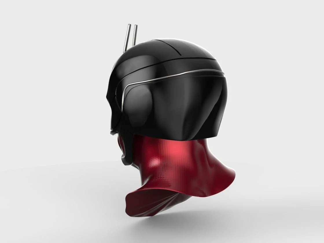 Black Bolt Mask STL - Image 9