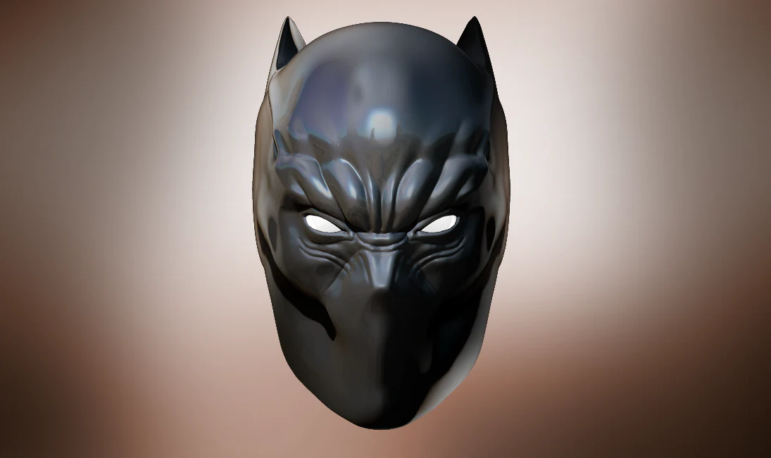 Black Panther Comic Mask