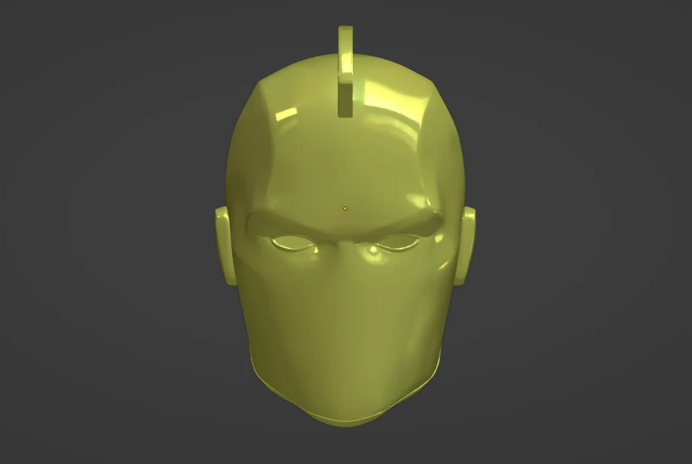 Blue Marvel Helmet