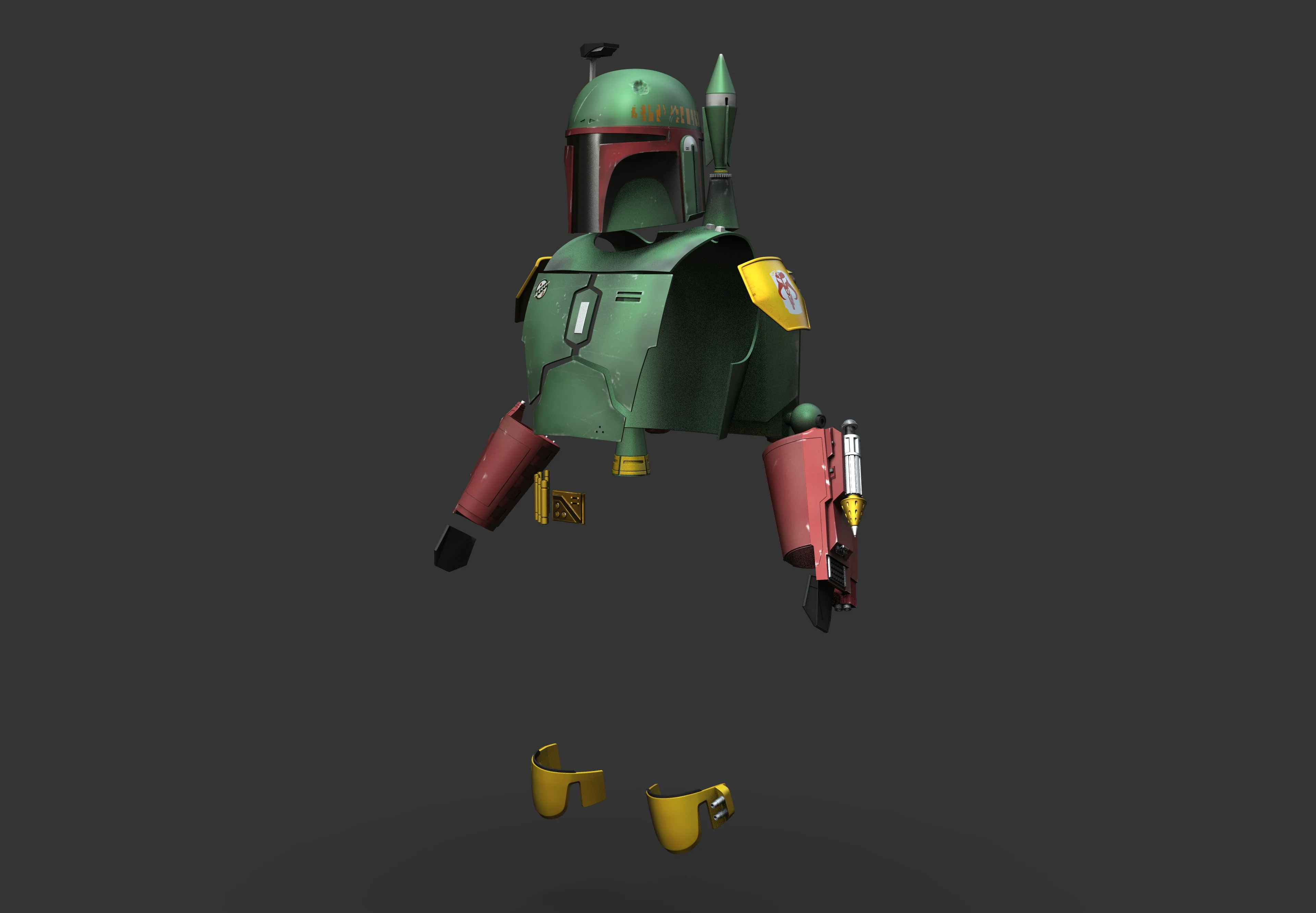 Boba Fett Armor STL- Book of Boba Fett - Image 2