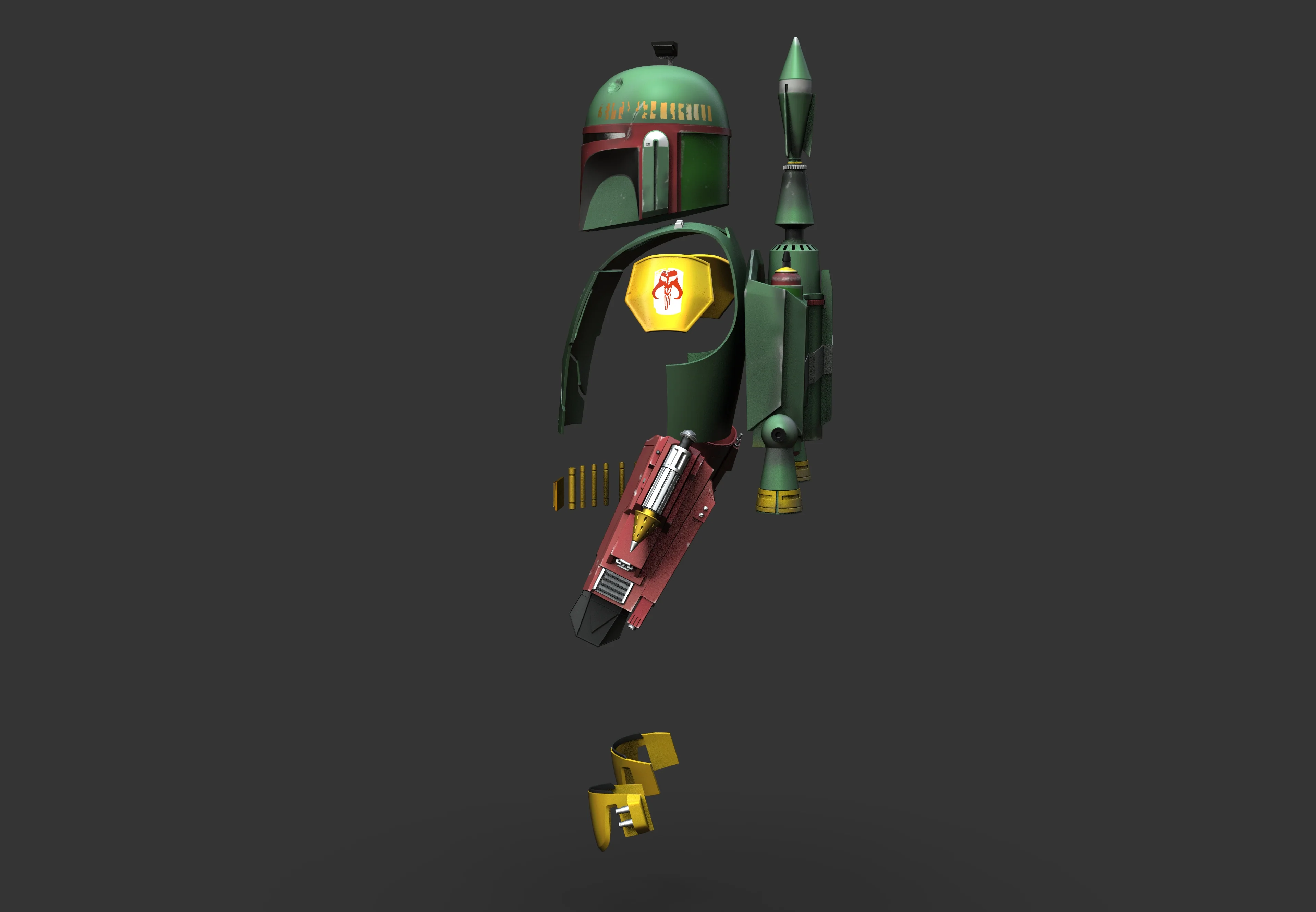 Boba Fett Armor STL- Book of Boba Fett - Image 4