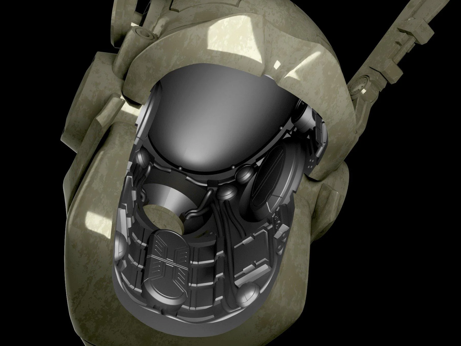 Briareos Hecatonchires Helmet STL - Image 8