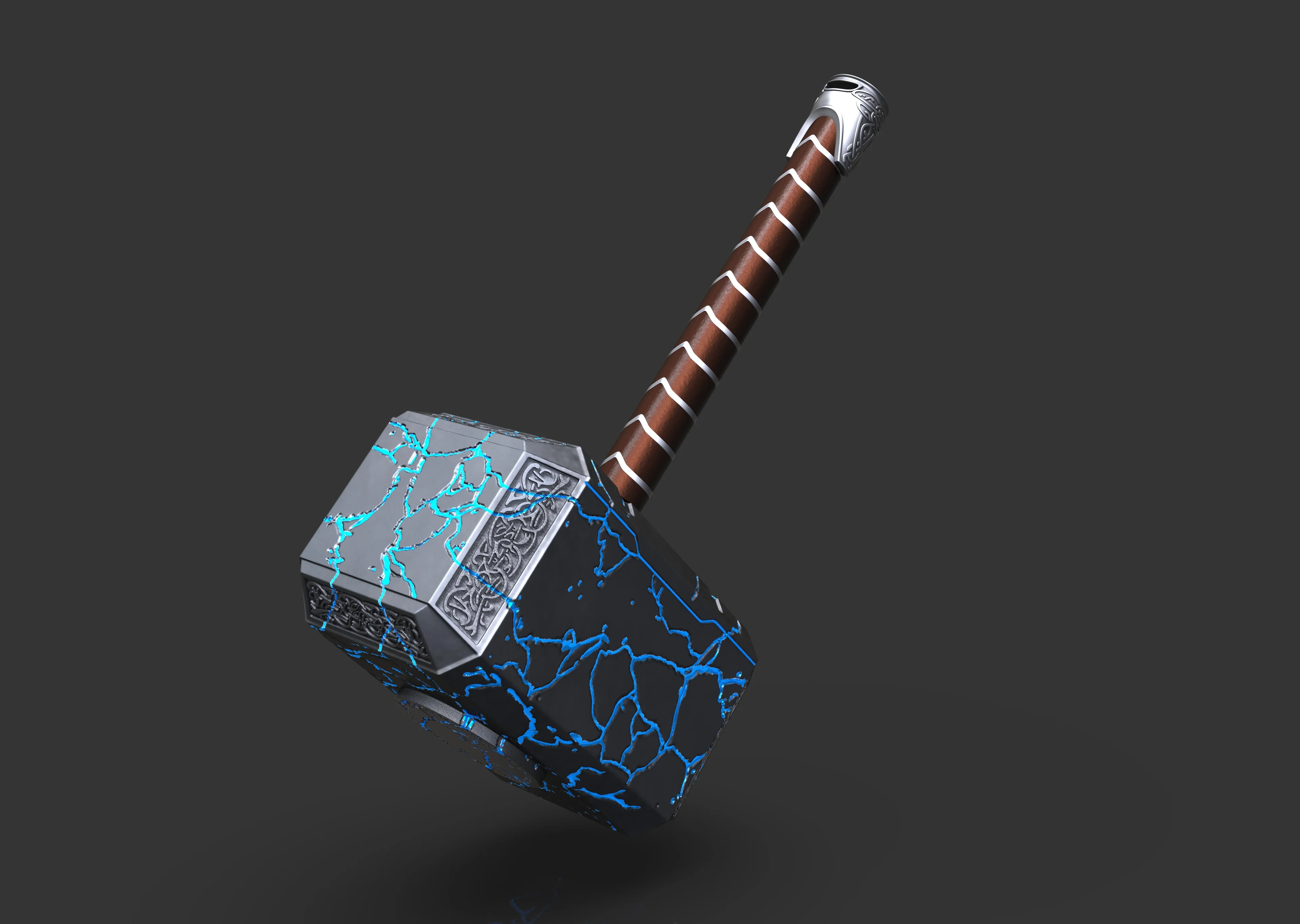 Broken Mjolnir STL- Thor Love and Thunder - Image 2