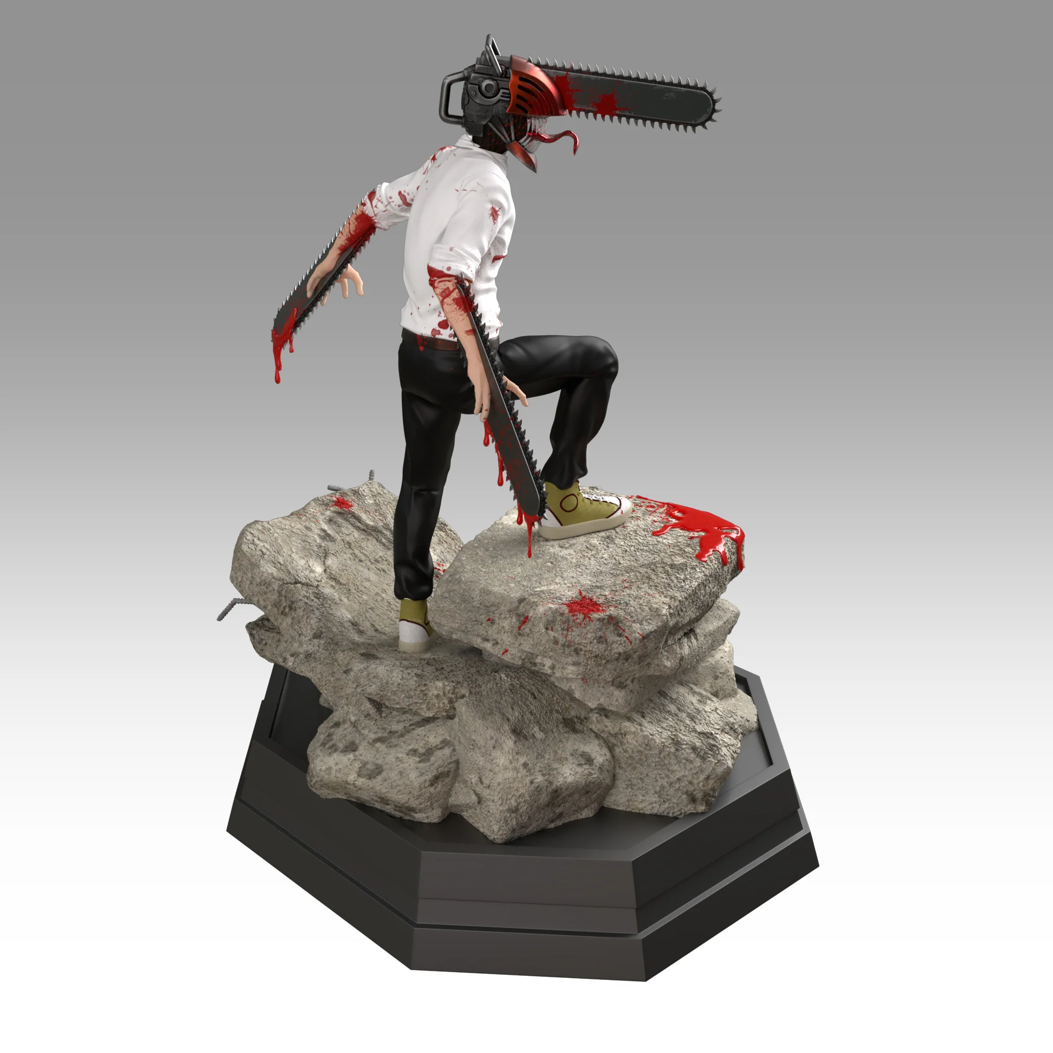 Chainsawman Statue STL - Image 4