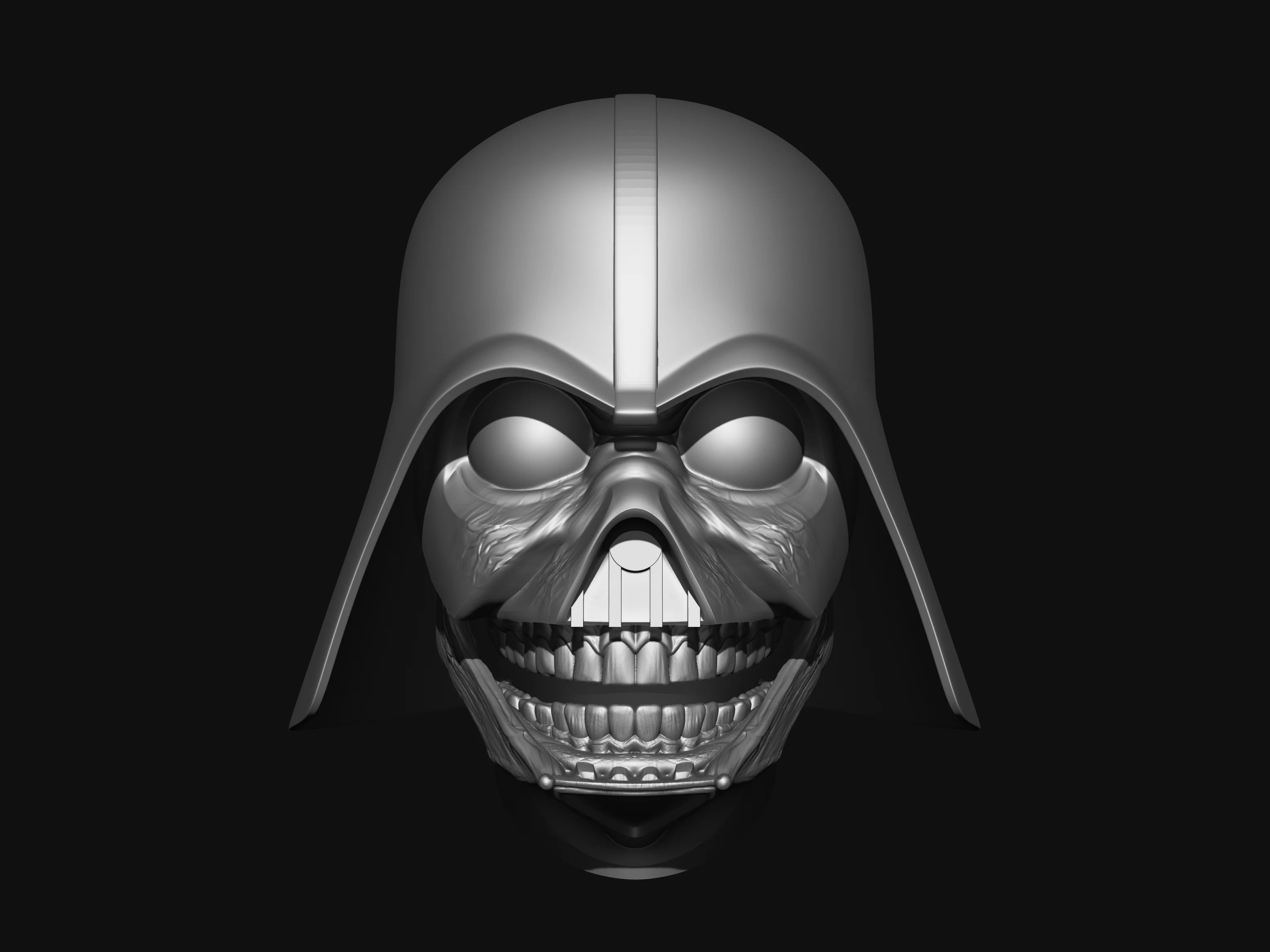Creepy Vader Helmet - Image 5