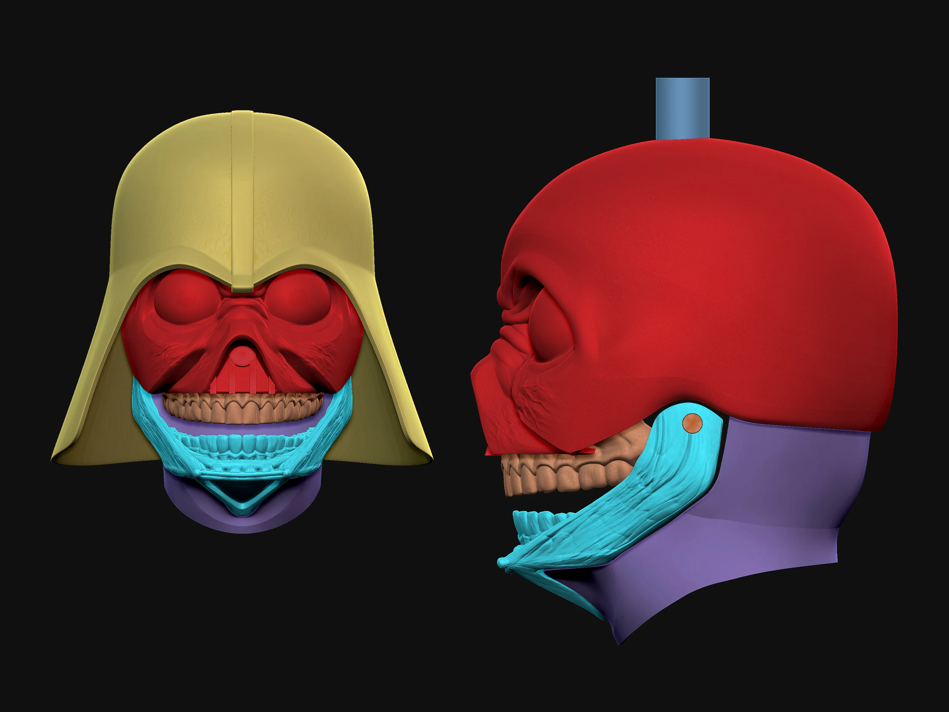 Creepy Vader Helmet - Image 7