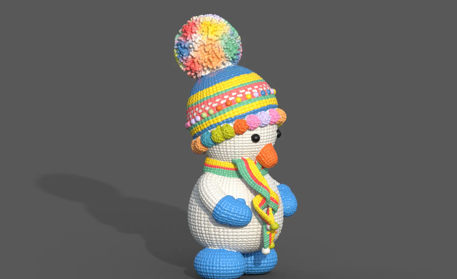 Crochet Snowman - Image 2