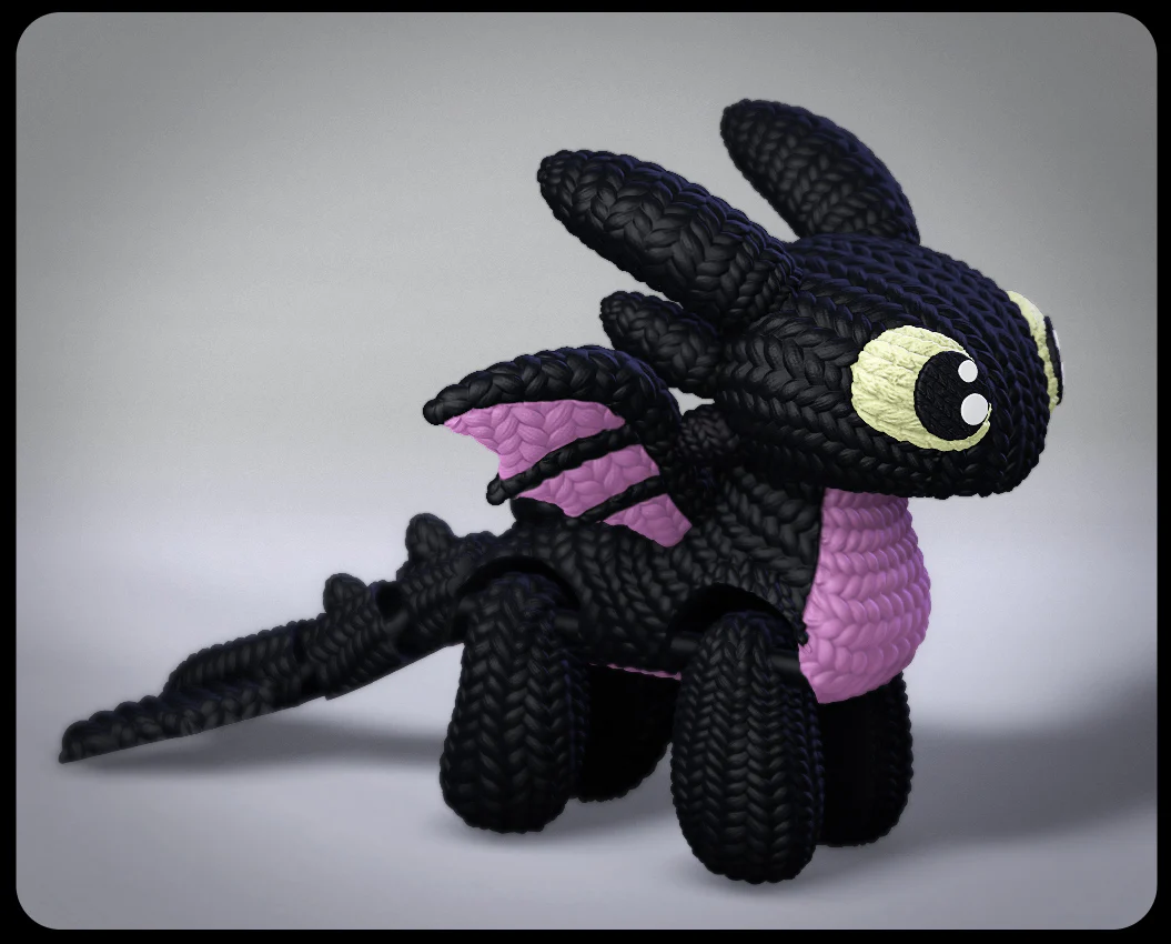 Crochet Toothless