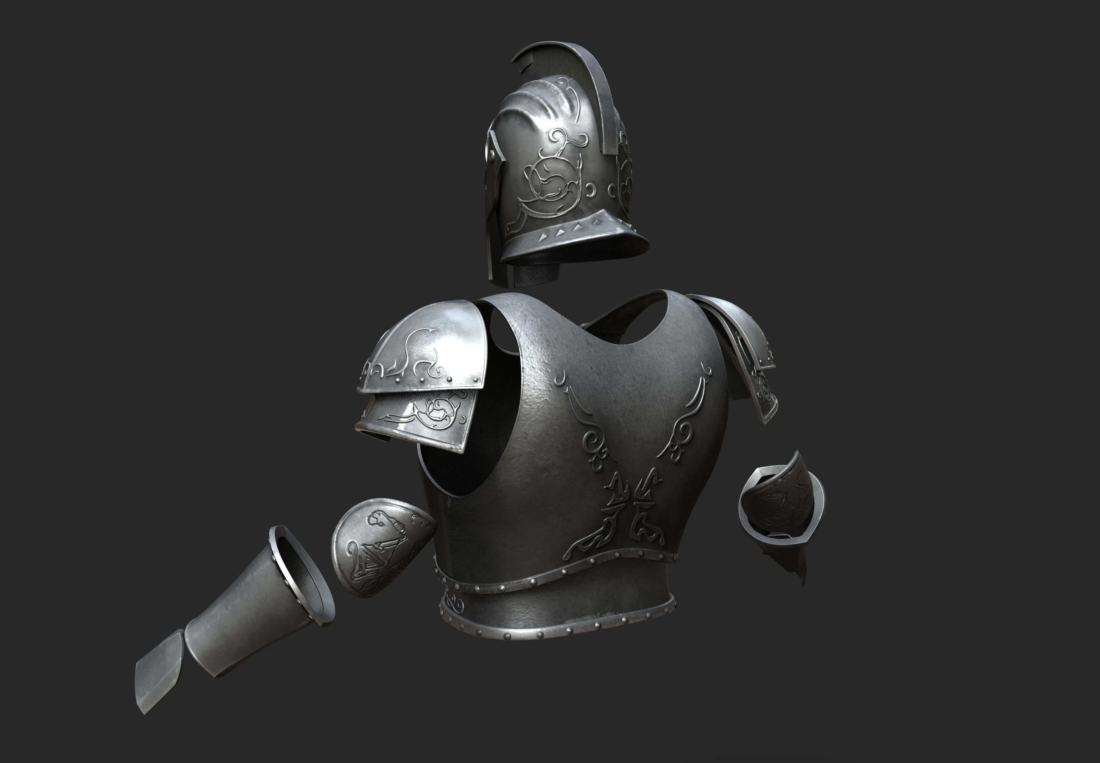 Dark Souls Faraam Armor STL - Image 6