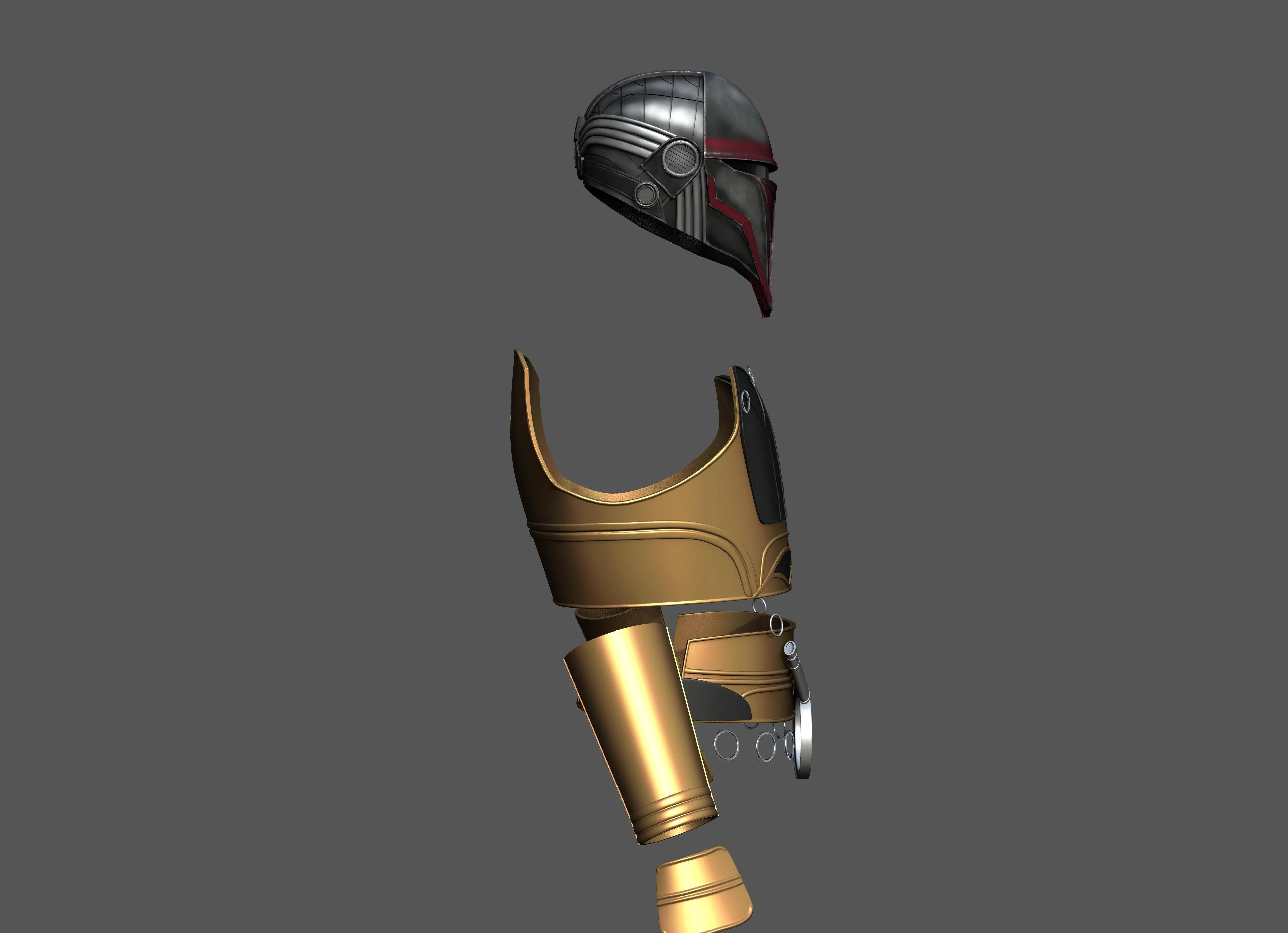 Darth Revan Armor STL - Image 13