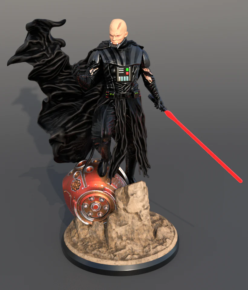 Darth Vader Statue STL - Image 2