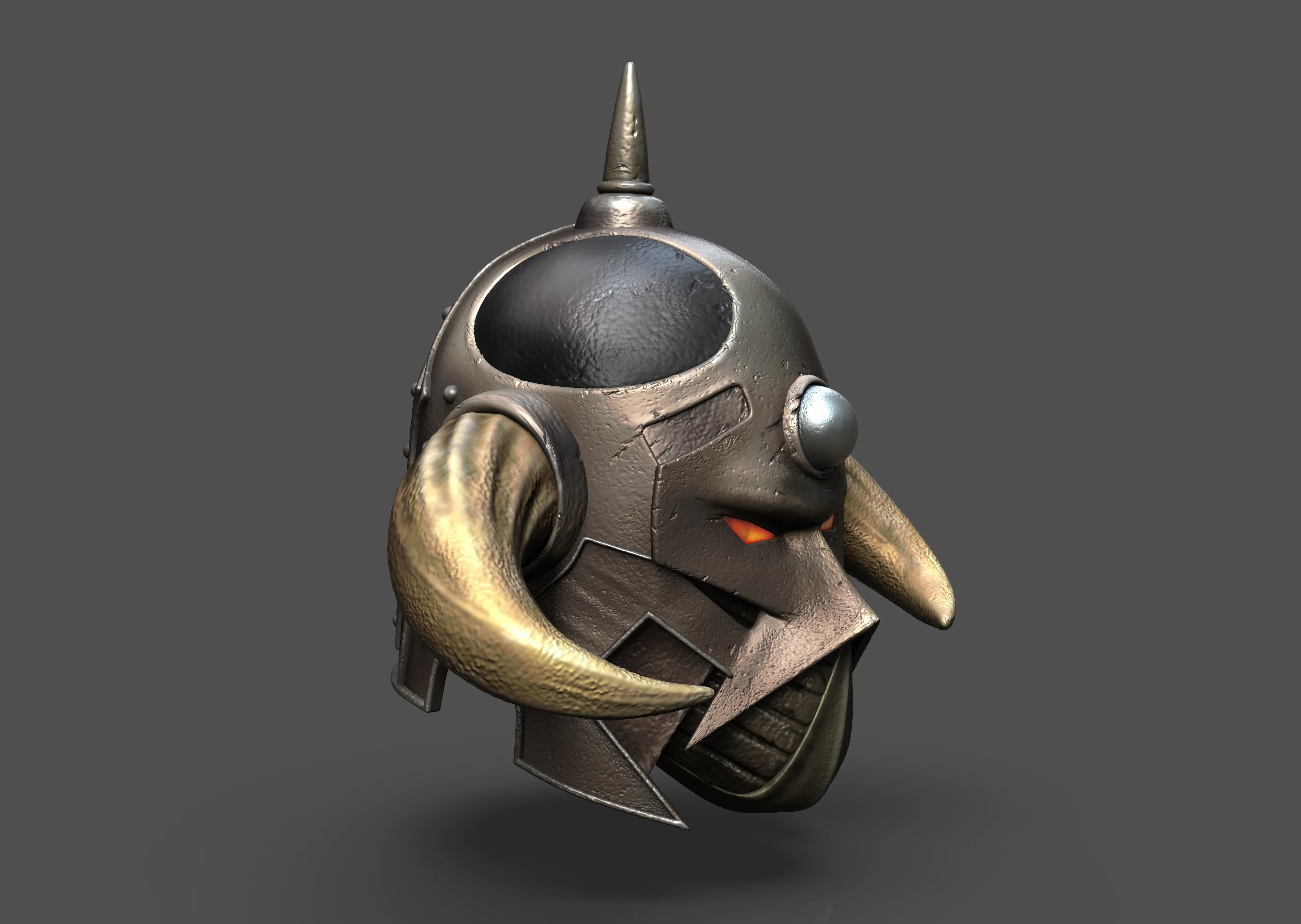 Death Dealer Helmet STL - Image 4