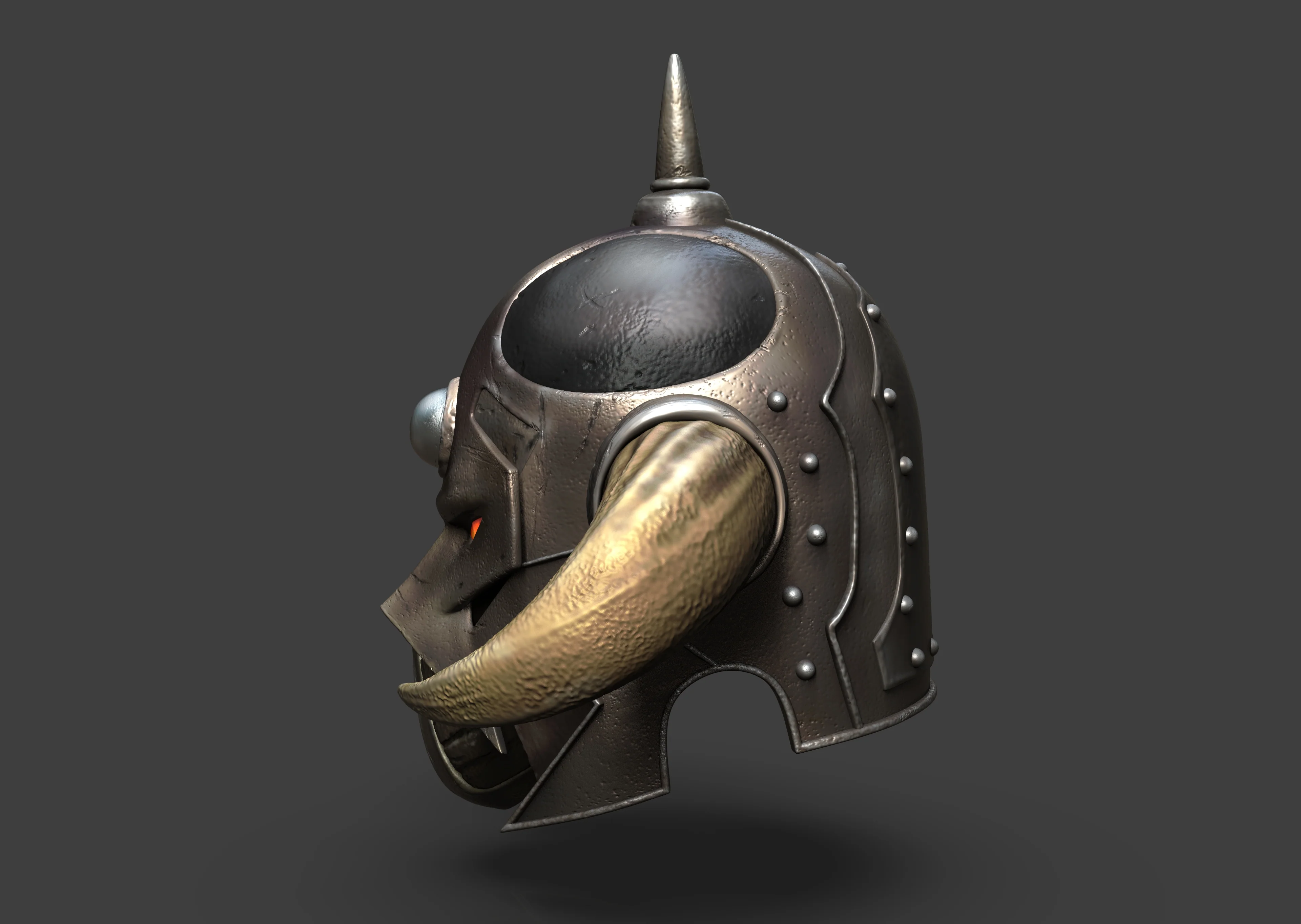 Death Dealer Helmet STL - Image 5