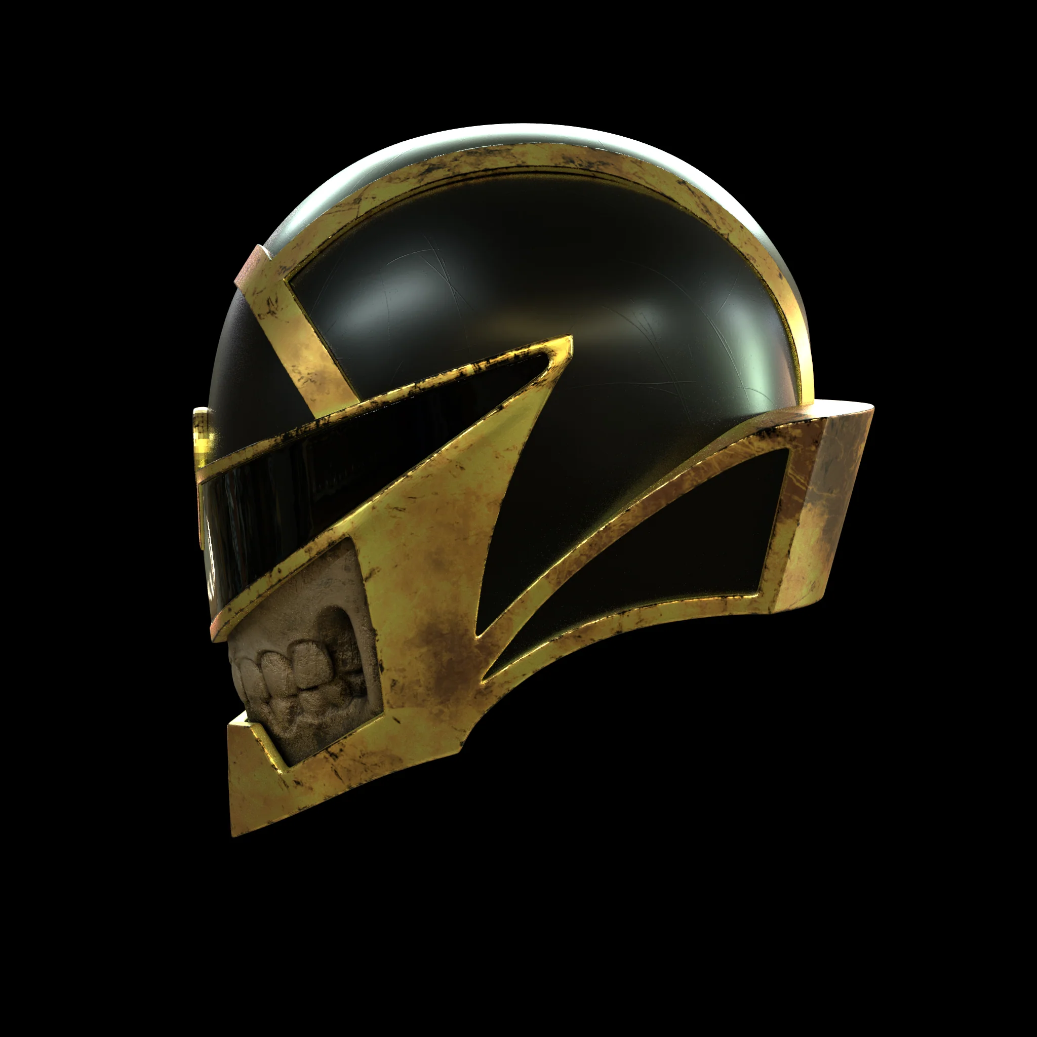 Death Ranger Helmet STL - Image 5
