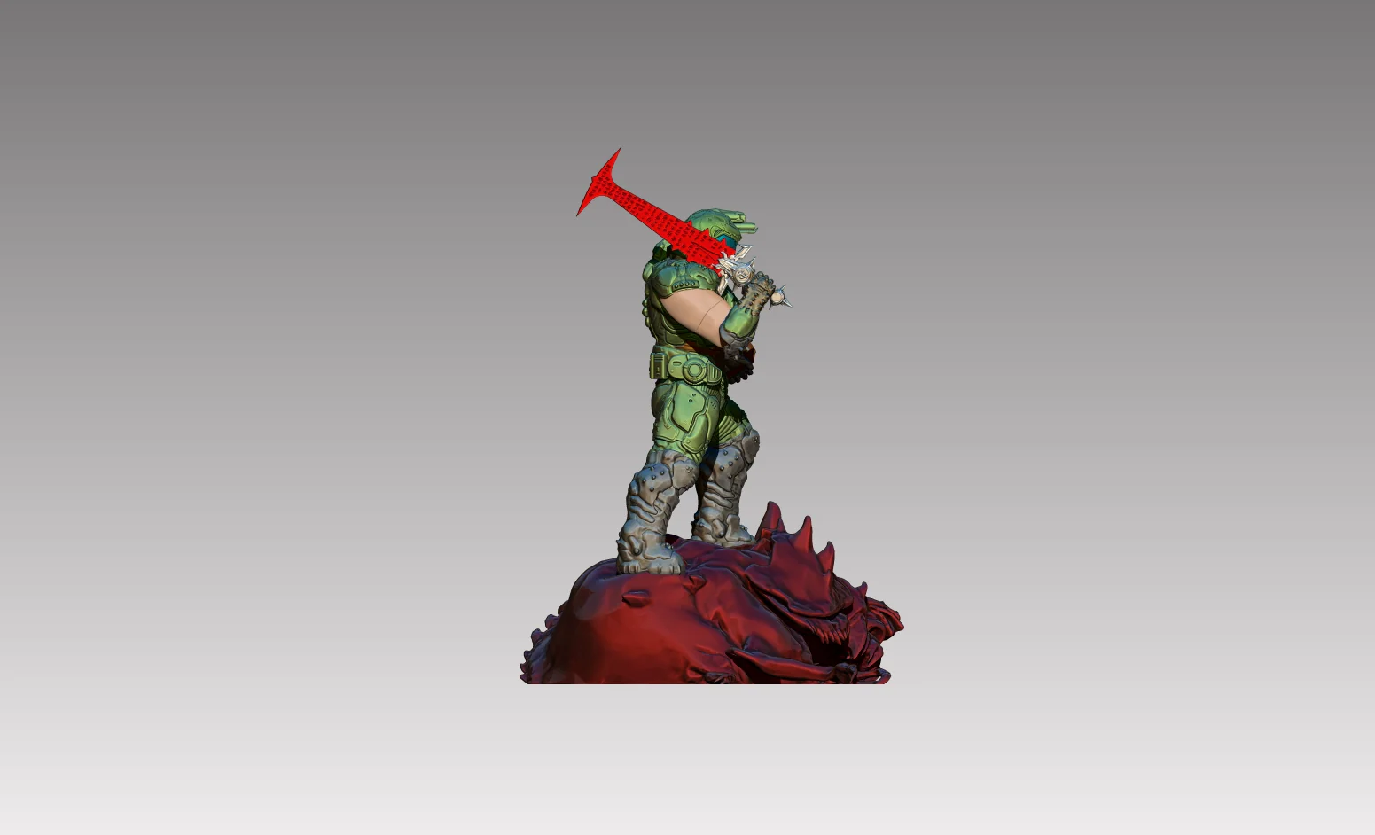 Doom Guy Figure - Image 3
