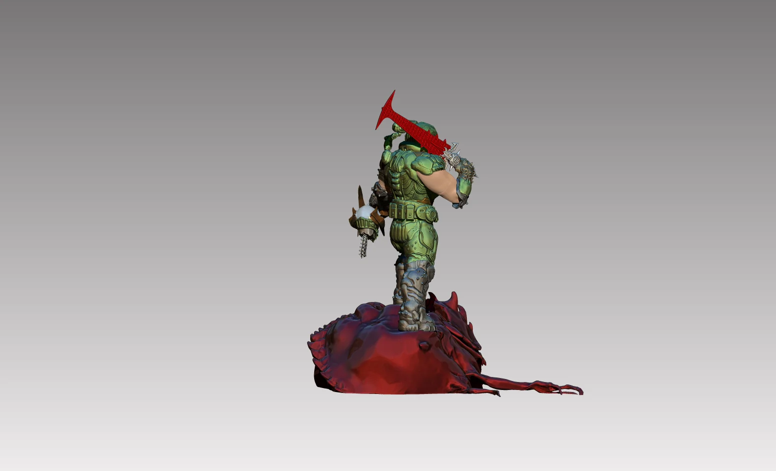 Doom Guy Figure - Image 4