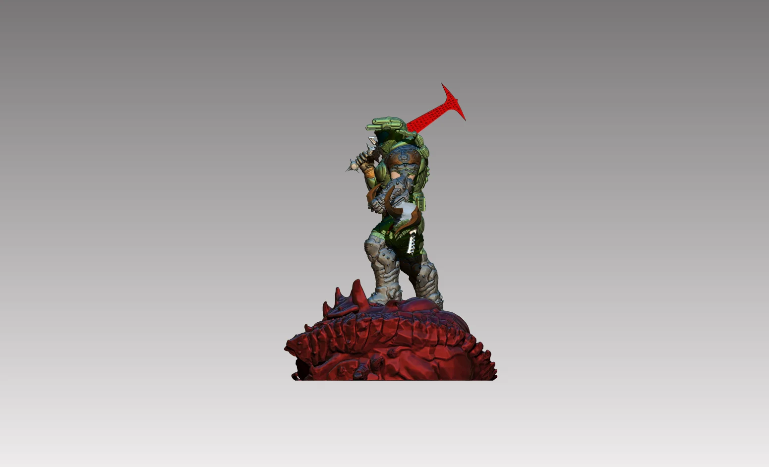 Doom Guy Figure - Image 7