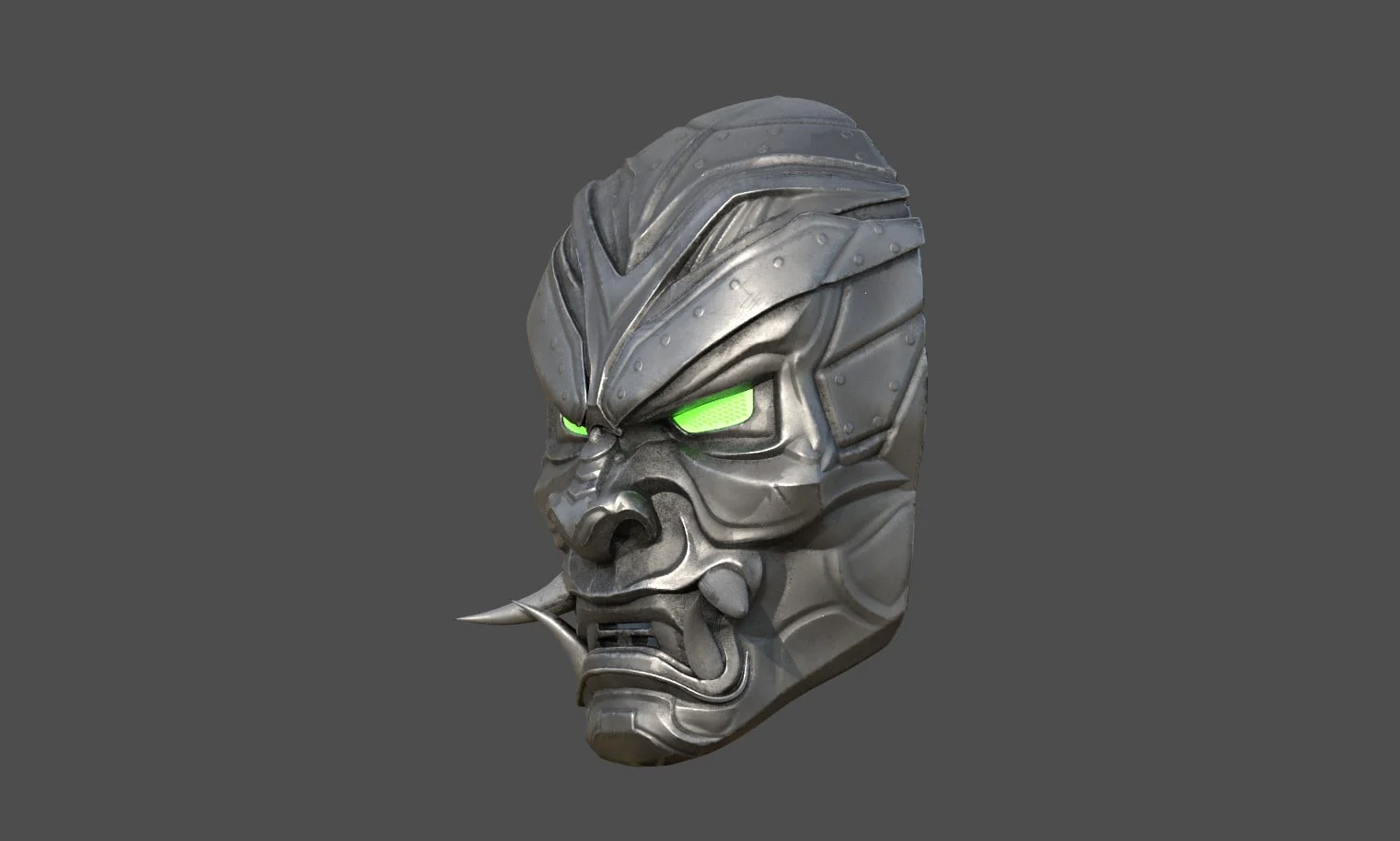 Dr Doom Oni Mask - Image 3