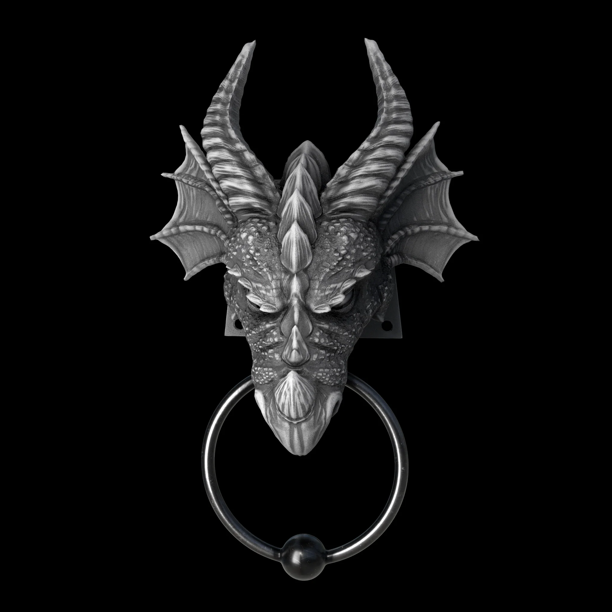 Dragon Head Door Knocker - Image 3