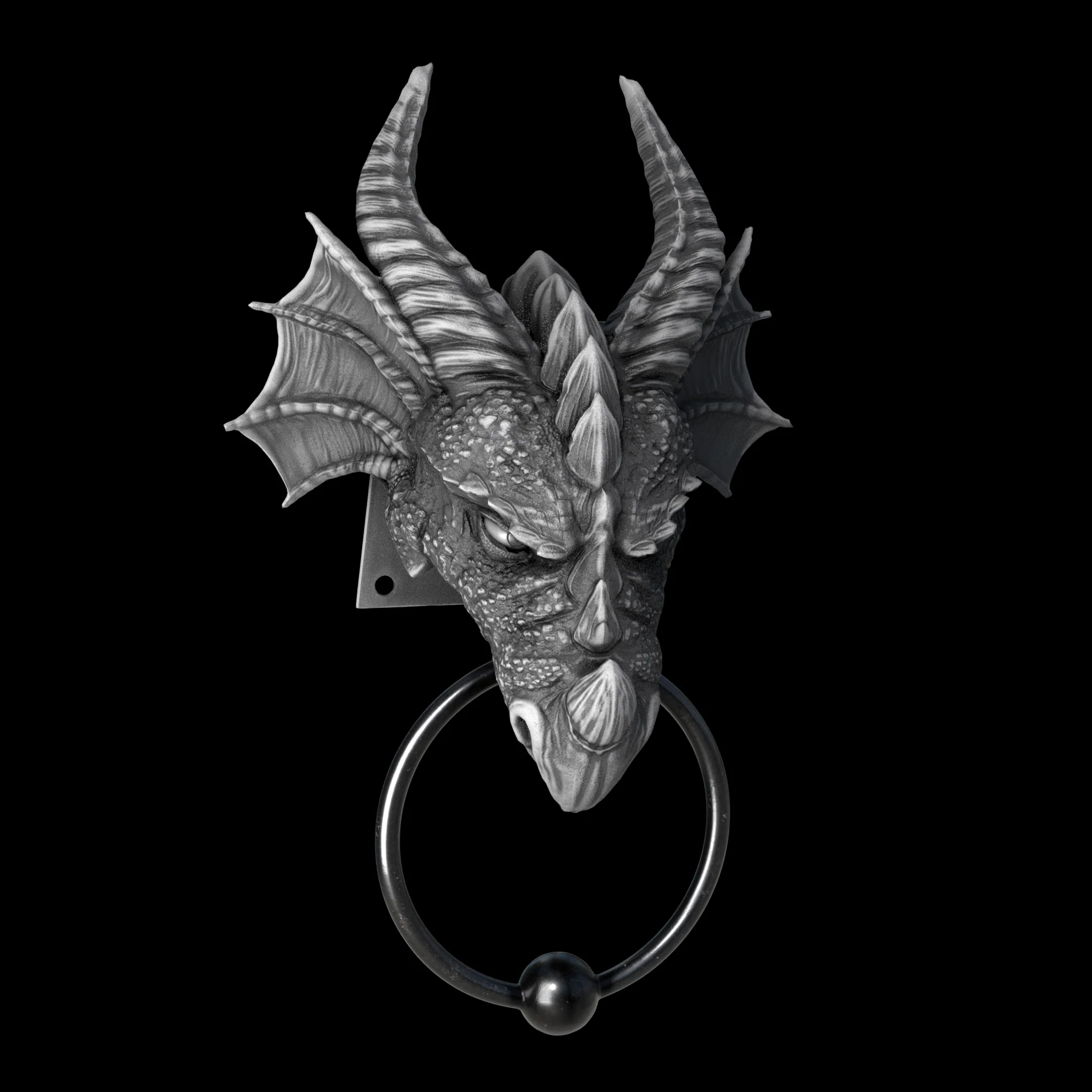 Dragon Head Door Knocker - Image 4