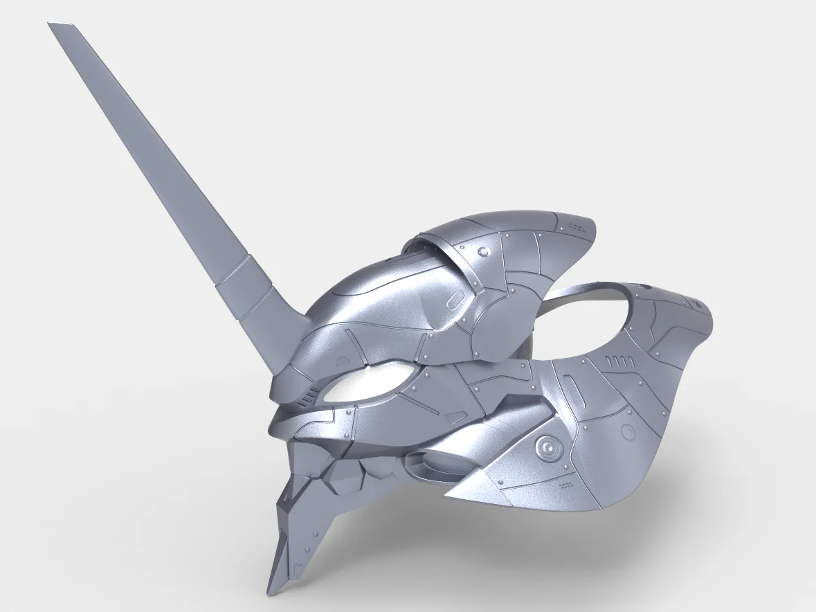 Evangelion Unit 001 Helmet STL - Image 3
