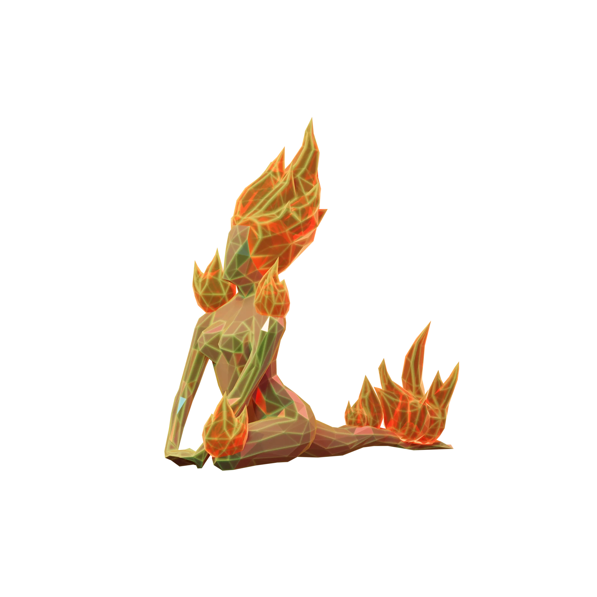 Fire Sprite Book Shelf Display - Image 3