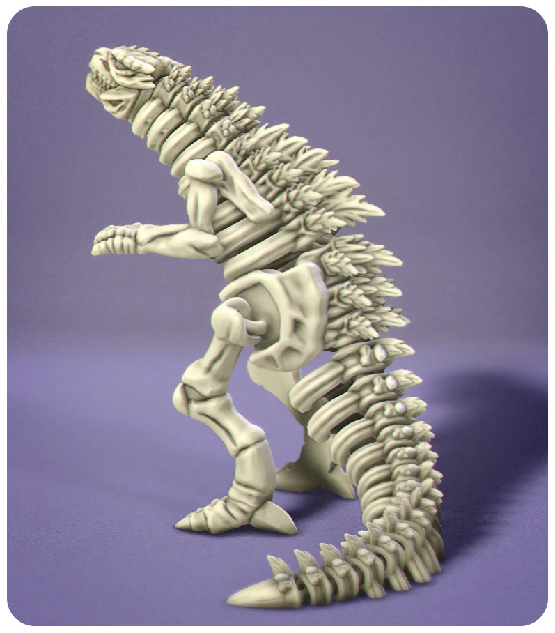 Flexi Godzilla Skeleton - Image 2