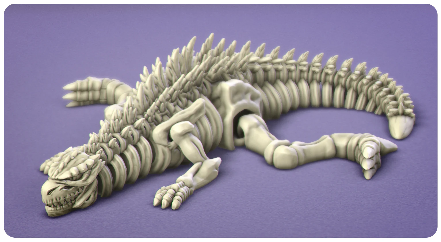 Flexi Godzilla Skeleton - Image 3
