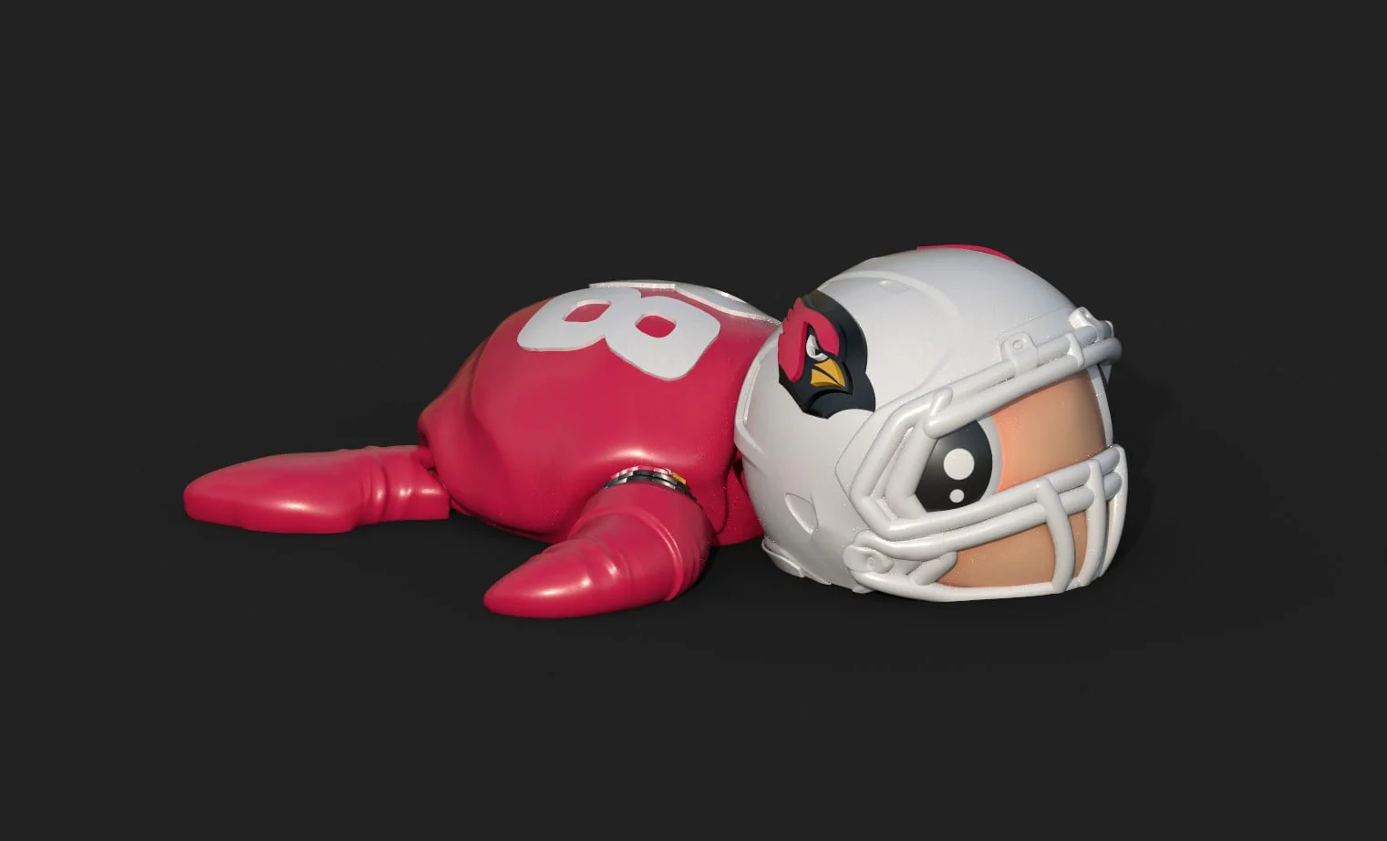 Football Turtle Arizona Cardinals - Image 2