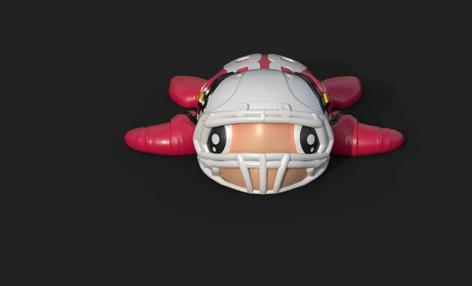 Football Turtle Arizona Cardinals - Image 3
