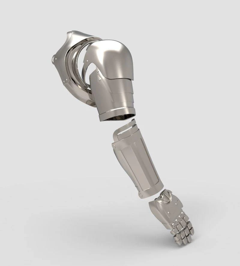Full Metal Alchemist Edward Elric Arm STL - Image 2