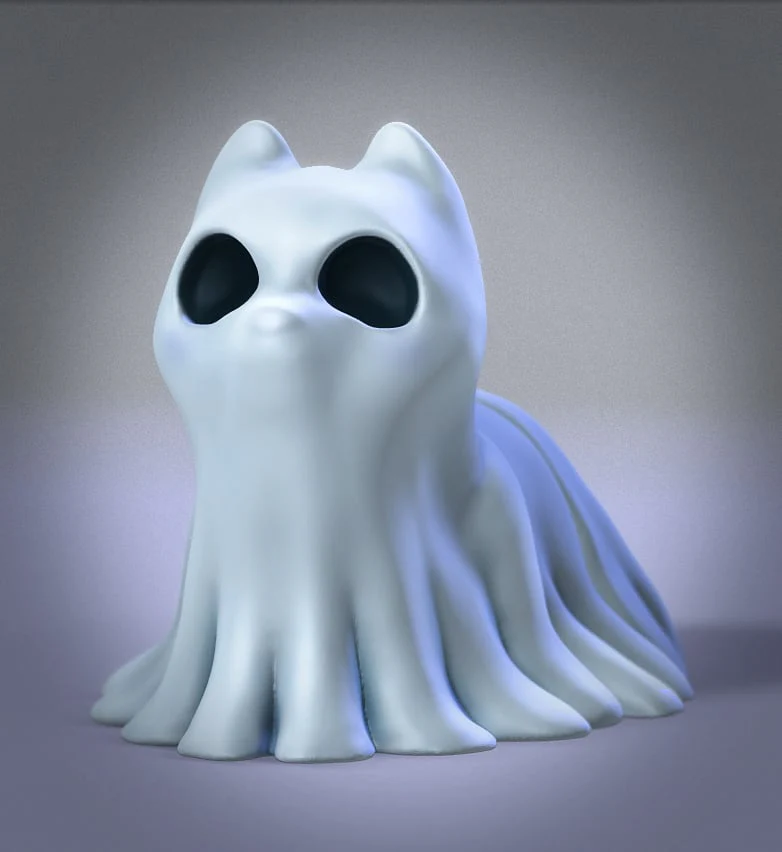 Flexi Ghost Cat - Image 2