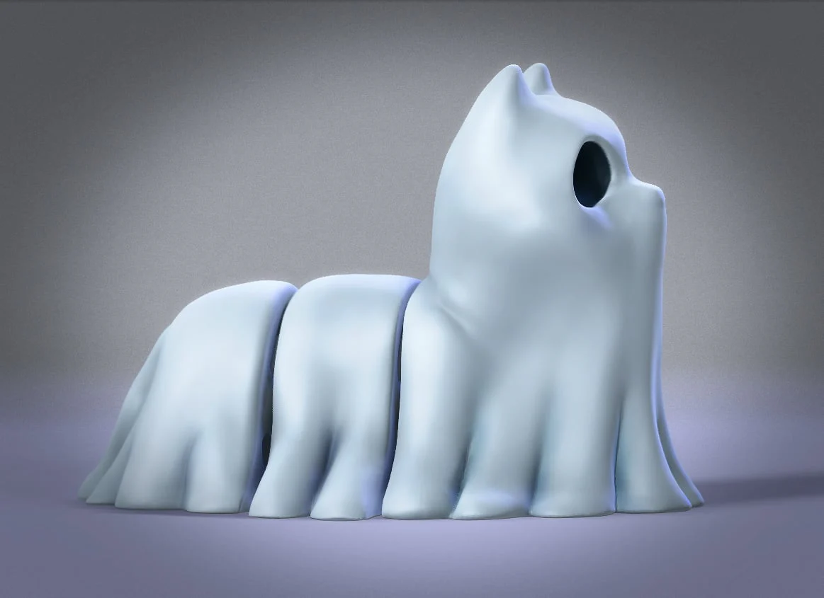Flexi Ghost Cat - Image 3