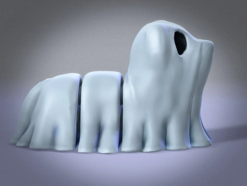 Flexi Ghost Dog - Image 2