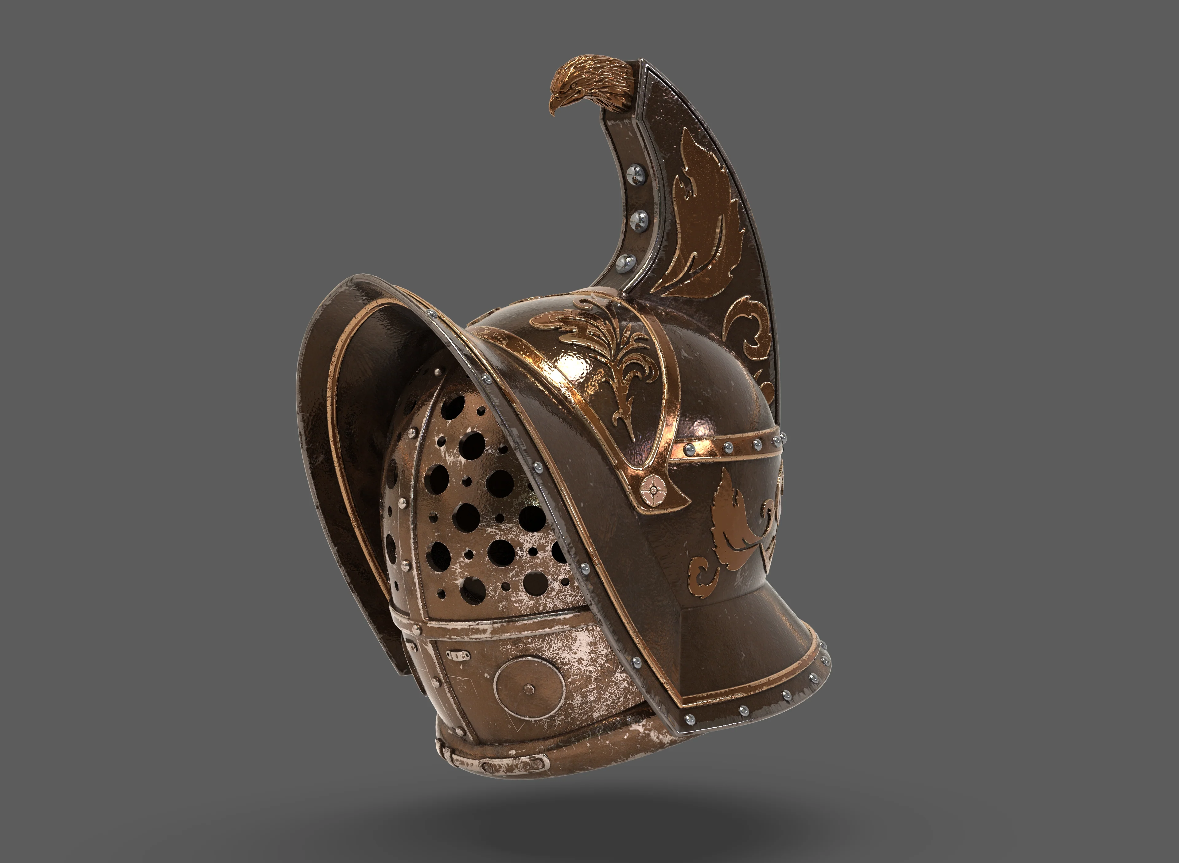 Gladiator Murmillo Helmet - Image 2