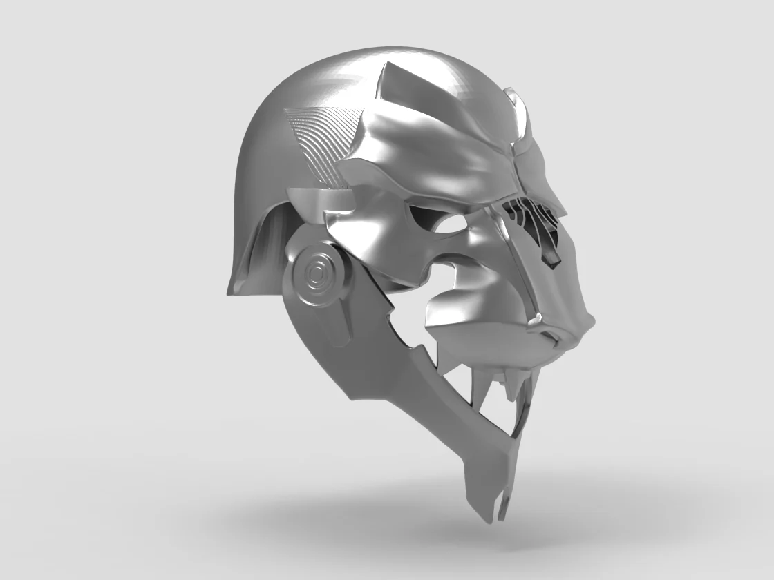 Godfall Silvermane Helmet