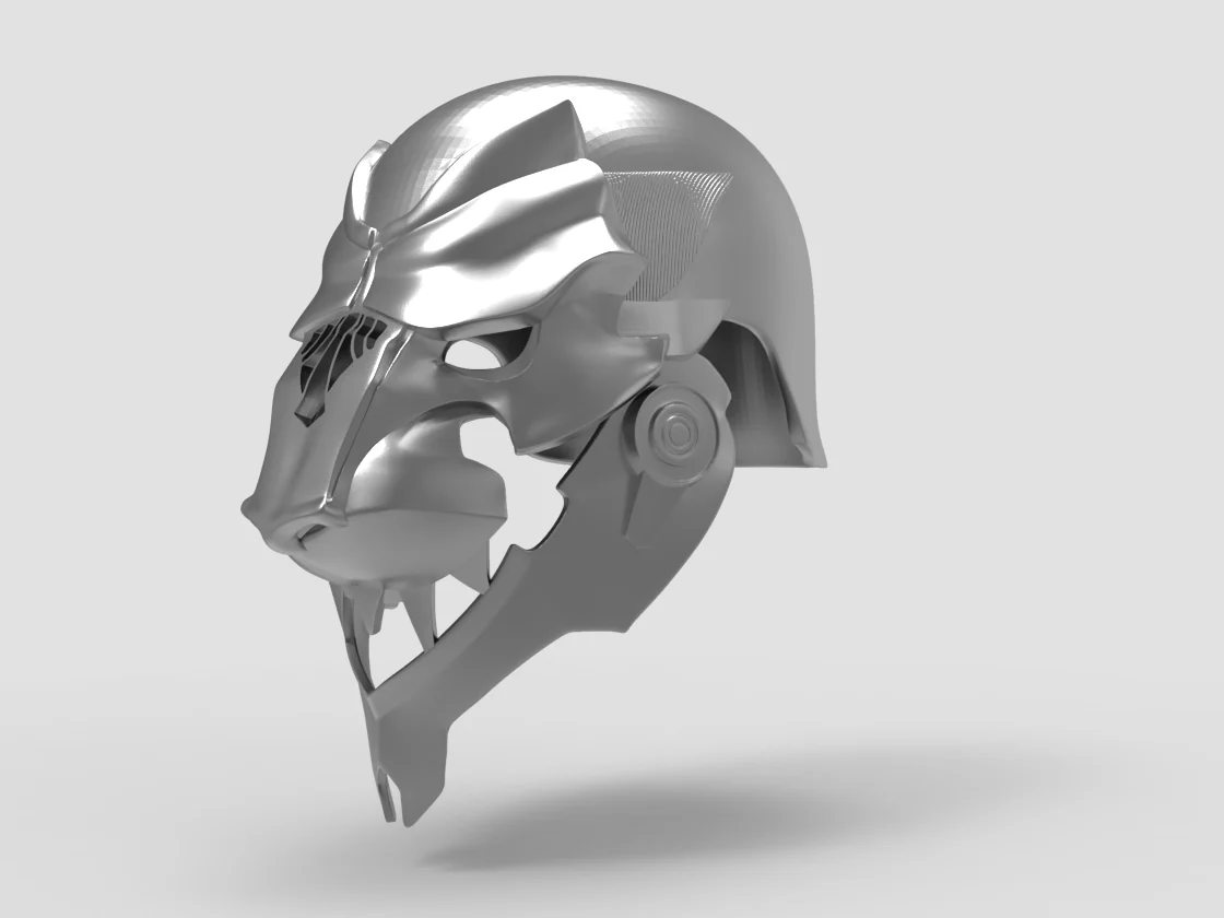 Godfall Silvermane Helmet - Image 3