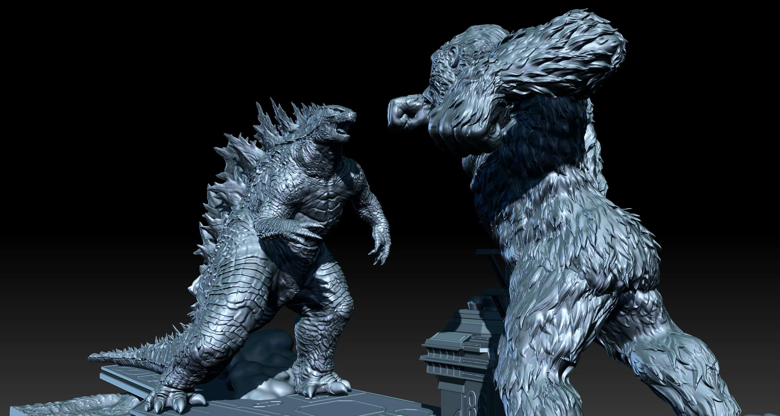 Godzilla Vs Kong STL - Image 3